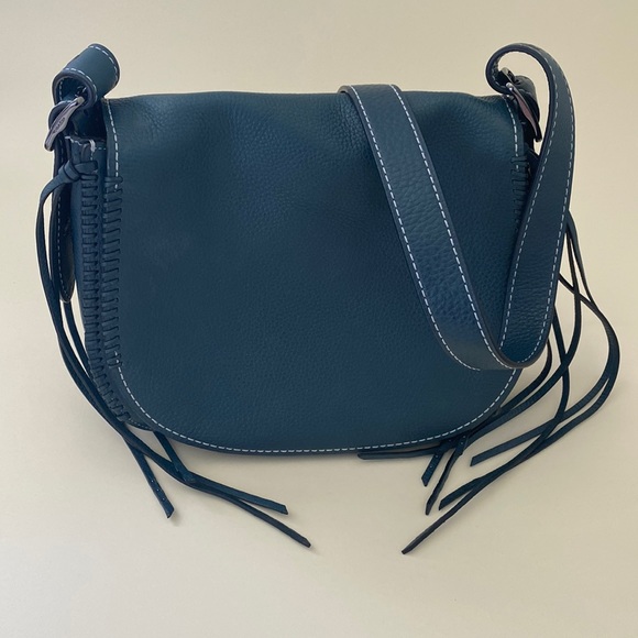 Coach 1941 Fringe Saddle Bag in Mineral - Picture 1 of 16